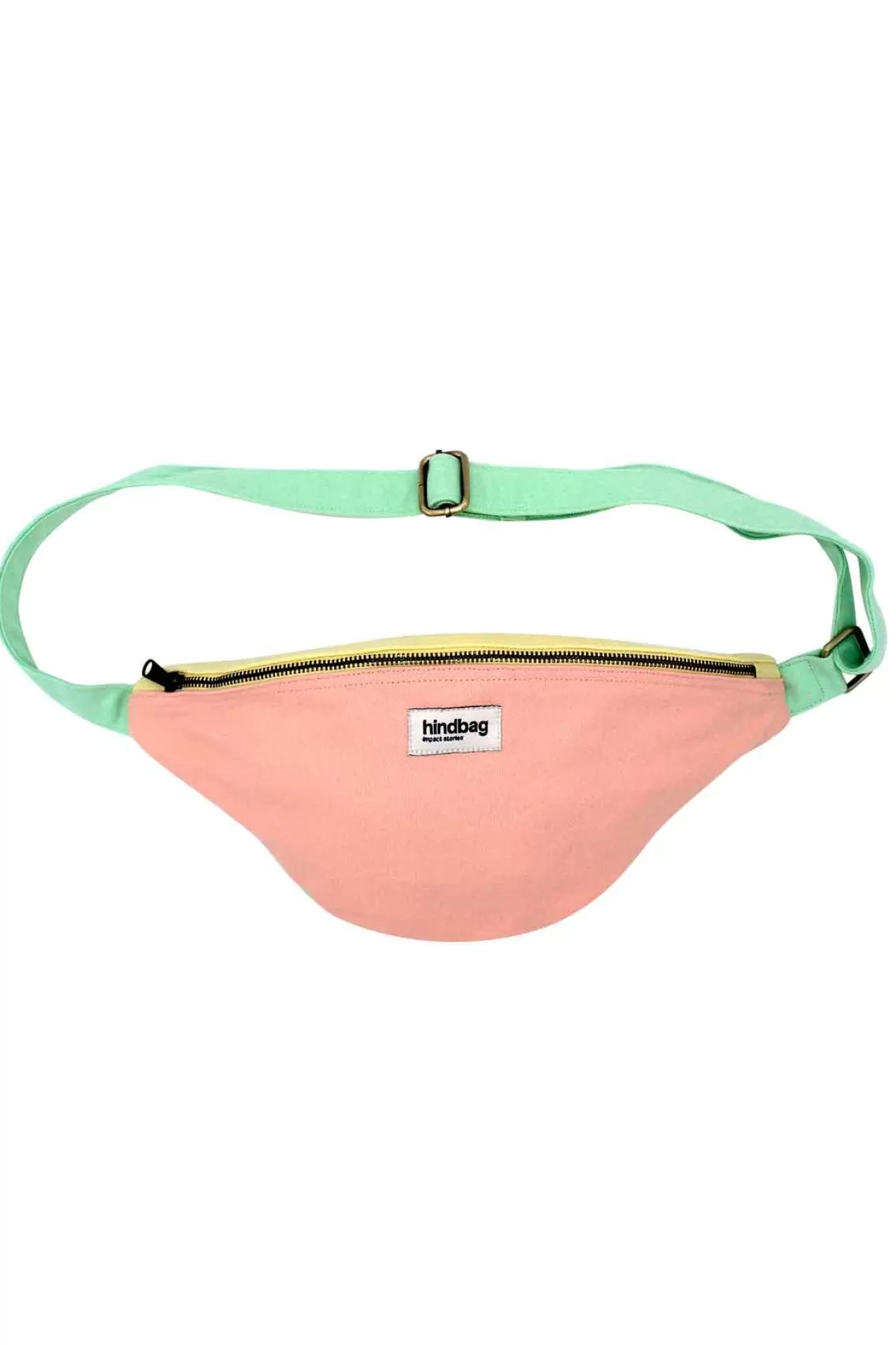 Hindbag Fanny Pack>Belt Bag L Sasha Tricolor Peach Melba