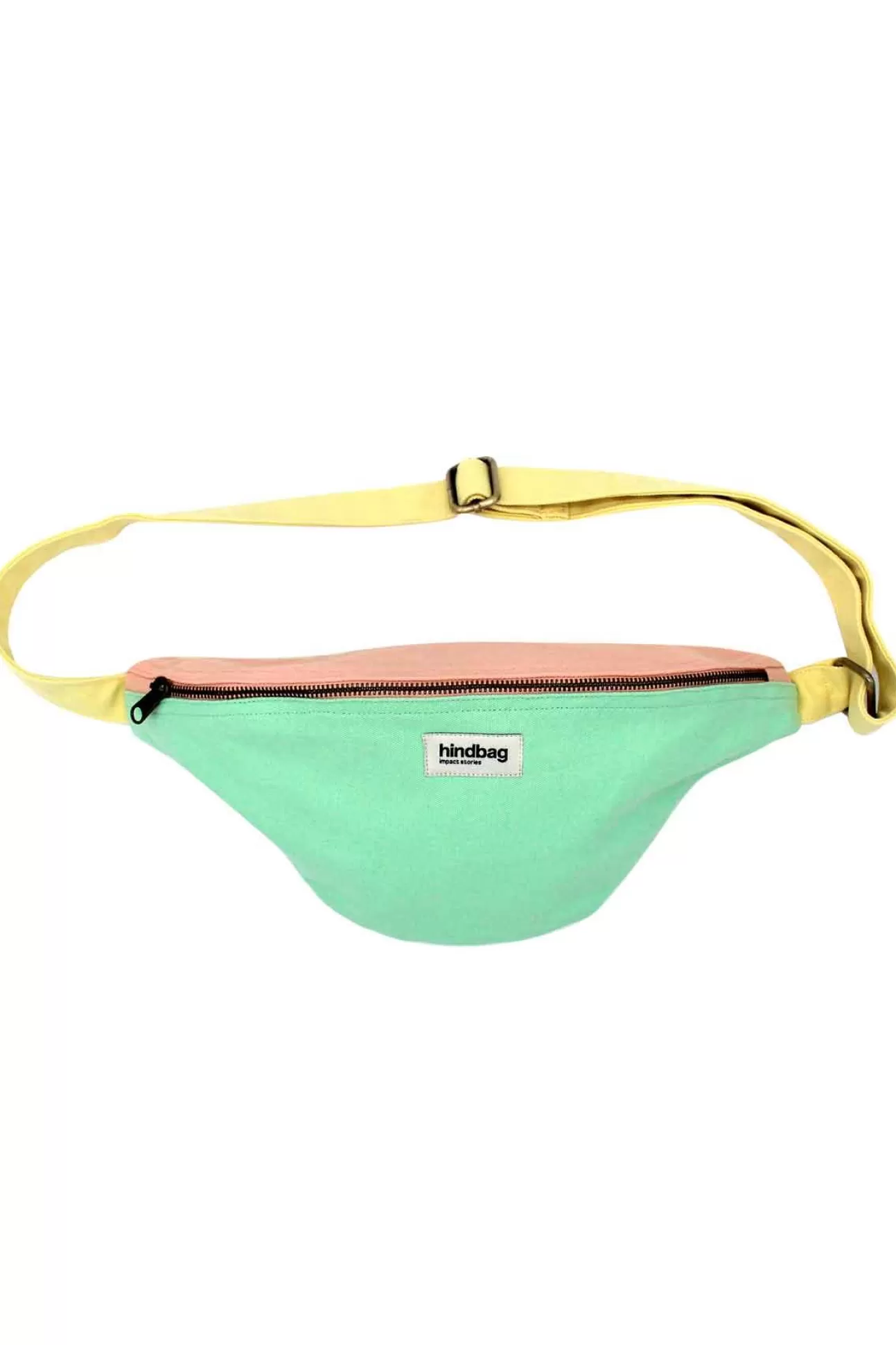 Hindbag Fanny Pack>Bumbag L Sasha Tricolore Iced Mint